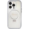 Guess GUHMP15LHRSGSD iPhone 15 Pro 6.1 przezroczysty/transparent hardcase Ring Stand Script Glitter MagSafe